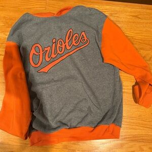Baltimore Orioles Gray and Orange Men's Shirt and pajama pants